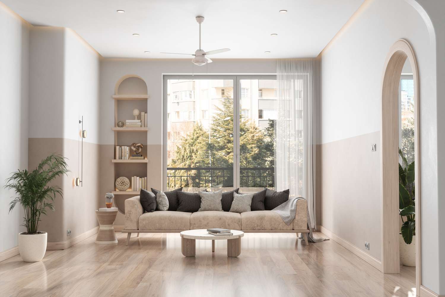 Warmminimalismlivingroomwithcouch-054286efe5bb45898a4d14b08a979154