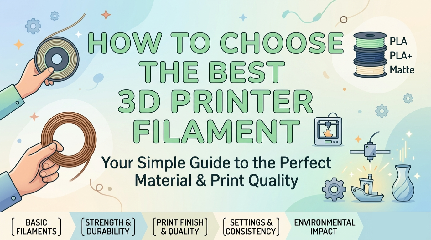 How to Choose the Best 3D Printer Filament